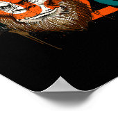 Funny Boys Nye Outfit, Mens Fireworks Bigfoot Happ Poster (Hoek)