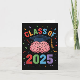 Funny Brain Afstuderen CL van het Afstudeerder van Kaart
