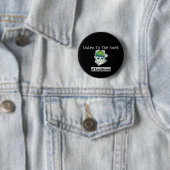 Funny Brain Design Ronde Button 5,7 Cm (In situ)