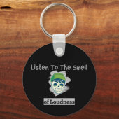 Funny Brain Design Sleutelhanger (Voorkant)