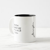 Funny Brain Said Nope Mug (Devant gauche)