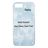 Funny Brain Surgery Sensibilisation iPhone 7 coque (Dos)