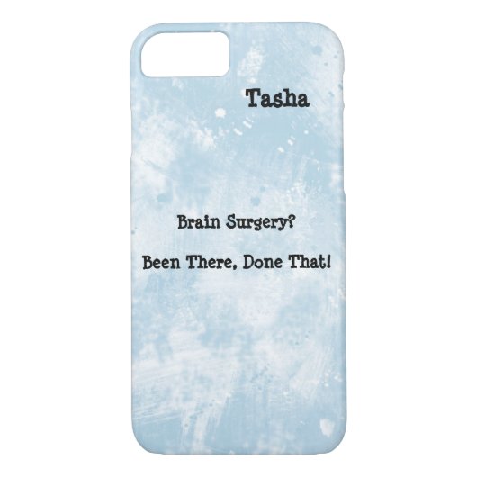 Funny Brain Surgery Sensibilisation iPhone 7 coque (Dos)