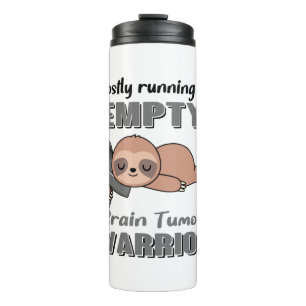 Funny Brain Tumor Awareness Gifts Thermosbeker