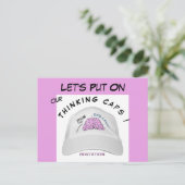 Funny Brainstorm Session Invitation Briefkaart (Staand voorkant)