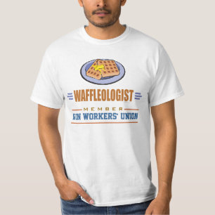 Funny Breakfast Waffles T-shirt