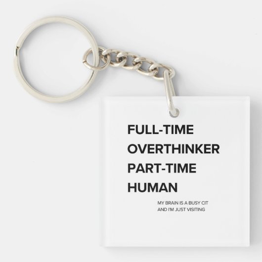 Funny Breaking News Sleutelhanger (voorkant)