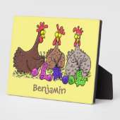 Funny breitting cartoon fotoplaat (Zijkant)