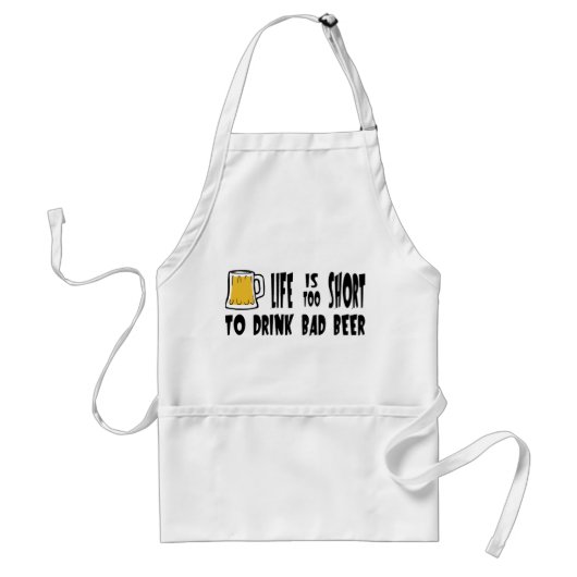 Funny Brewmaster of Beer Maker's Brewing Apron Standaard Schort (Voorkant)