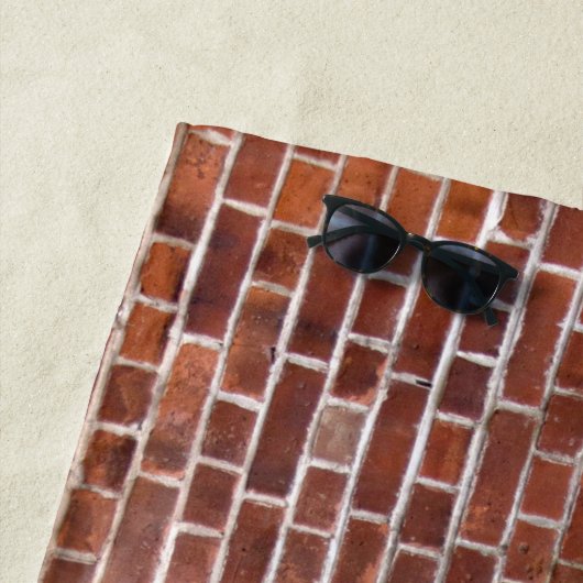 Funny Brick Wall Strandlaken (In situ)
