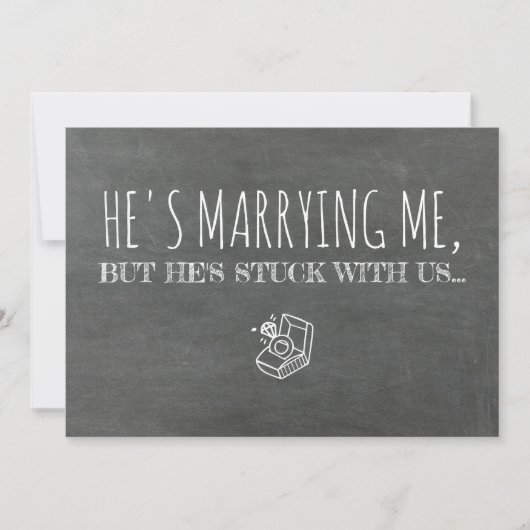 Funny Bridesmaid / Maid of Honor proposal Kaart (Voorkant)