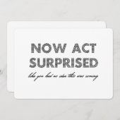 Funny Bridesmaid / Maid of Honor proposal Kaart (Voorkant / Achterkant)