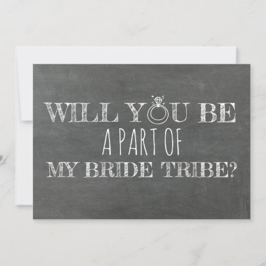Funny Bridesmaid / Maid of Honor proposal Kaart (Voorkant)