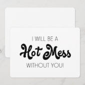 Funny Bridesmaid / Maid of Honor proposal Kaart (Voorkant / Achterkant)