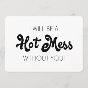 Funny Bridesmaid / Maid of Honor proposal Kaart