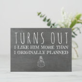 Funny Bridesmaid / Maid of Honor proposal Kaart (Staand voorkant)