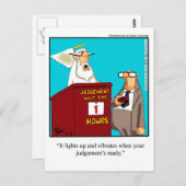 Funny Briefkaart "Juddag Buzzer" (Voorkant / Achterkant)