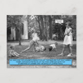 Funny Briefkaart - Leapfrog (Voorkant)