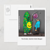 Funny Briefkaart "Specktickles" Cartoon (Voorkant / Achterkant)