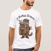 Funny British Shorthair Cat T-Shirt (Devant)
