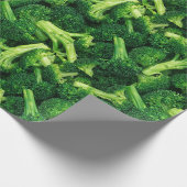 Funny, Broccoli Florets, Custom Cadeaupapier (Hoek)