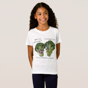 Funny Broccoli Talk T-shirt