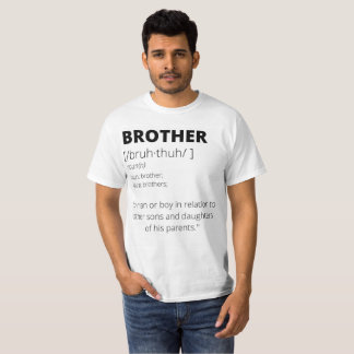 Funny broers cadeau t-shirt voor broers
