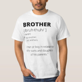 Funny broers cadeau t-shirt voor broers