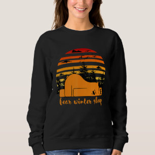 Funny Brown Beer Winter Sleep Trui