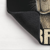 Funny Bruh Meme Capybara Lover Cool Sungles For Me Muismat (Hoek)