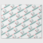 Funny Brushing Teeth Cadeaupapier (Vlak)