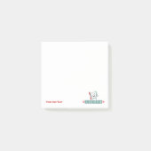 Funny Brushing Teeth Post-it® Notes (Voorkant)