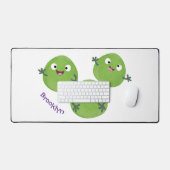 Funny Brussels sprouts légumes caricature (Clavier et souris)