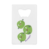 Funny Brussels sprouts légumes caricature (Devant)