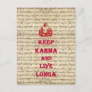 Funny Buddha gezegde Briefkaart