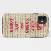 Funny Buddha gezegde Case-Mate iPhone Case (Achterkant (horizontaal))