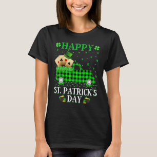 Funny Buffalo Play Green Truck Poker Game St. Pat T-shirt