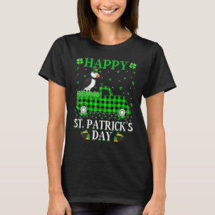 Funny Buffalo Play Green Truck Puffin Bird St Pat T-shirt