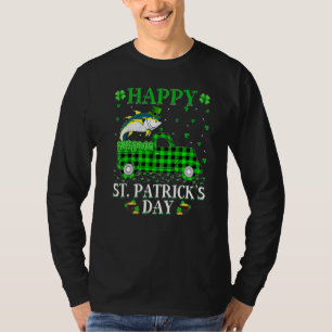 Funny Buffalo Play Green Truck Tuna St Patri T-shirt