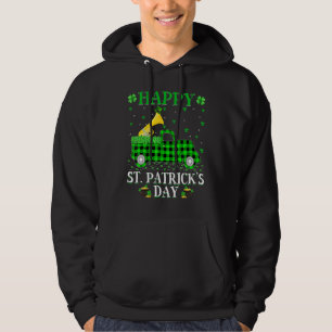 Funny Buffalo Pset Green Truck Tuba St. Patrick's Hoodie