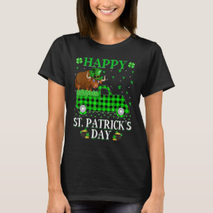 Funny Buffalo Pset Green Truck Yak St Patrick's T-shirt
