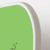 Funny bull Driving Bulldozer cartoon Pickleball Paddle (Links Detail)