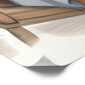 Funny Bulldog Poster (Hoek)