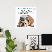 Funny Bulldog - Poster - srf (Bureau à domicile)