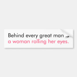 Funny Bumper Bumpersticker