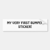 FUNNY BUMPER STICKER (Voorkant)