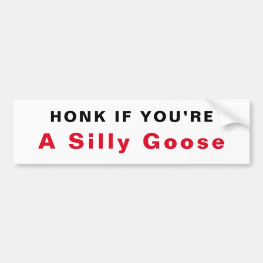 Funny Bumpersticker (Voorkant)