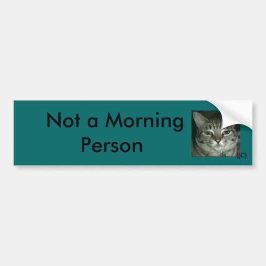Funny Bumpersticker (Voorkant)