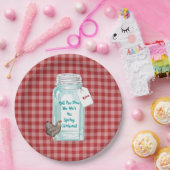 Funny Bunco  Canning Jar Spring Chicken Papieren Bordje (Feest)