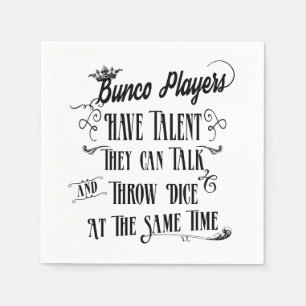 Funny Bunco Napkins Servetten